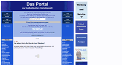 Desktop Screenshot of kath-info.de